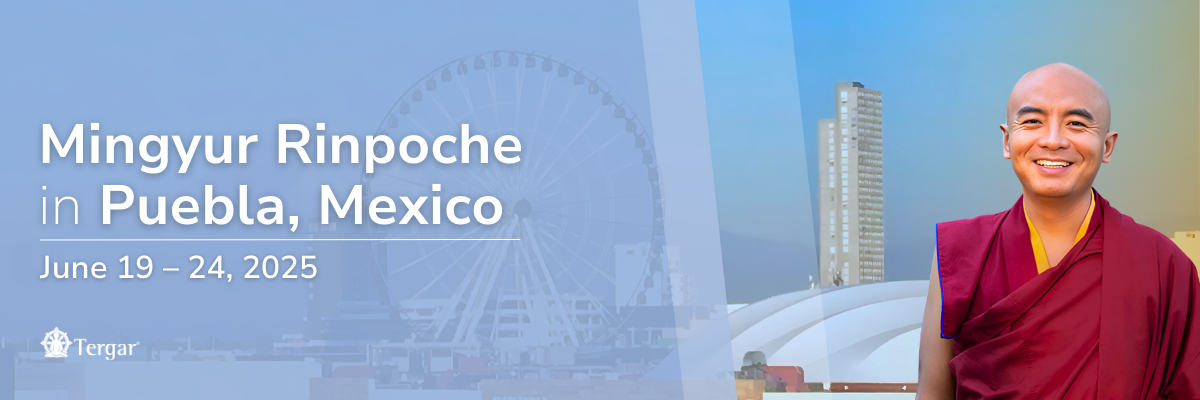 Mingyur Rinpoche in Puebla, Mexico 2025