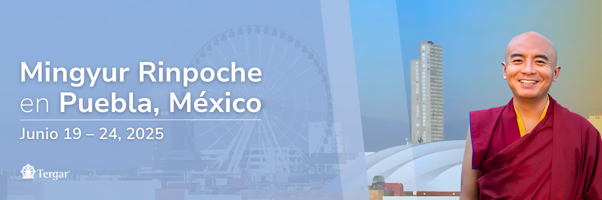 Mingyur Rinpoche en Puebla, México 2025